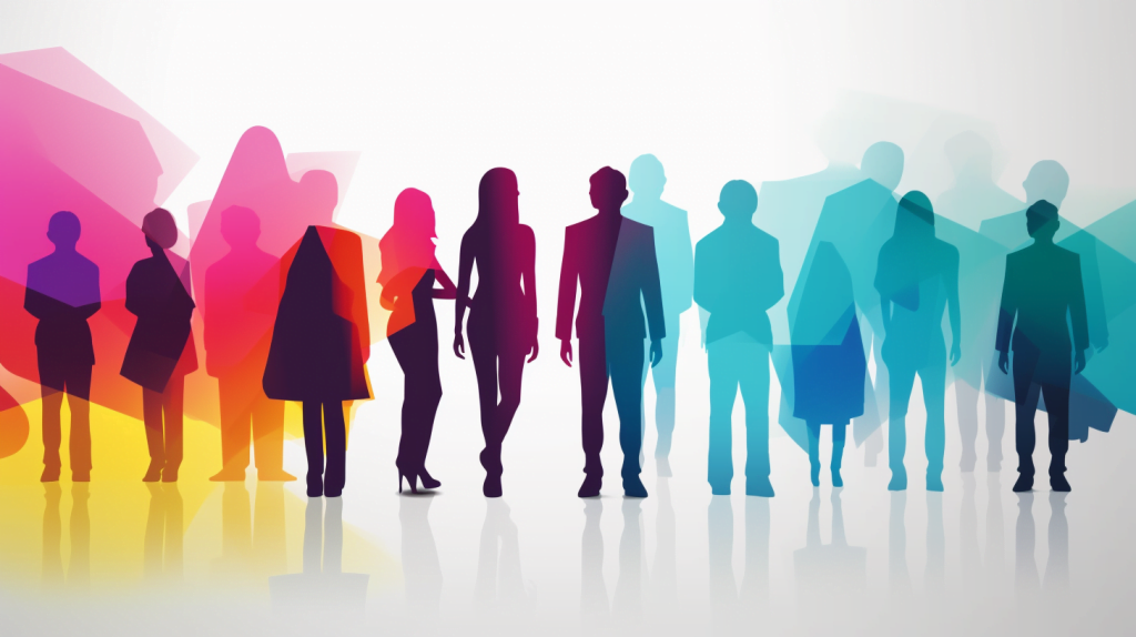 Chat-GPT für Unternehmen im Recruiting - Abstraktes Bild eines Teams